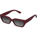 Stone Fox, Matte Persimmon/Smoke Gradient Lenses