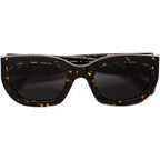 Alva, Spotted Havana/Black Lenses