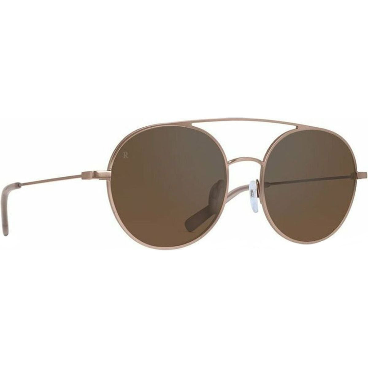 Scripps, Rose Gold/Brown Mirror Lenses
