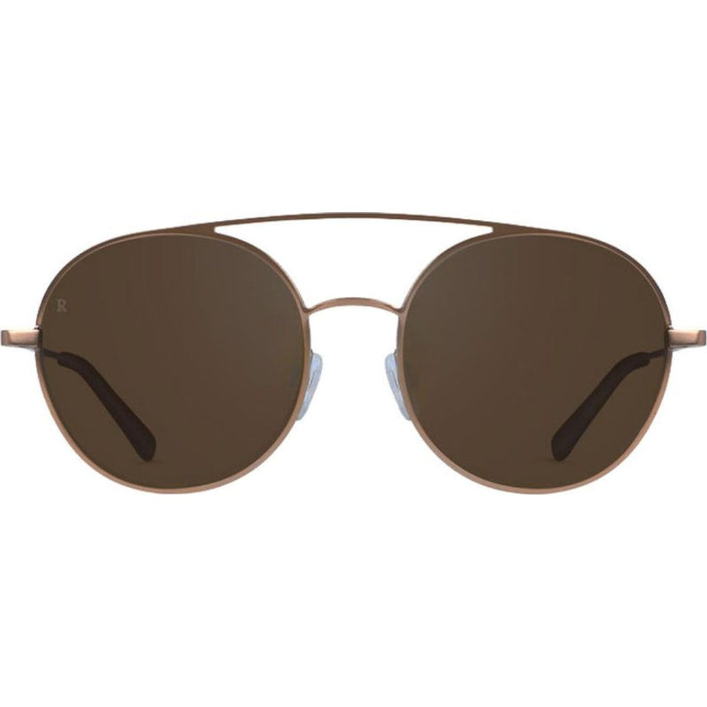 Scripps, Rose Gold/Brown Mirror Lenses