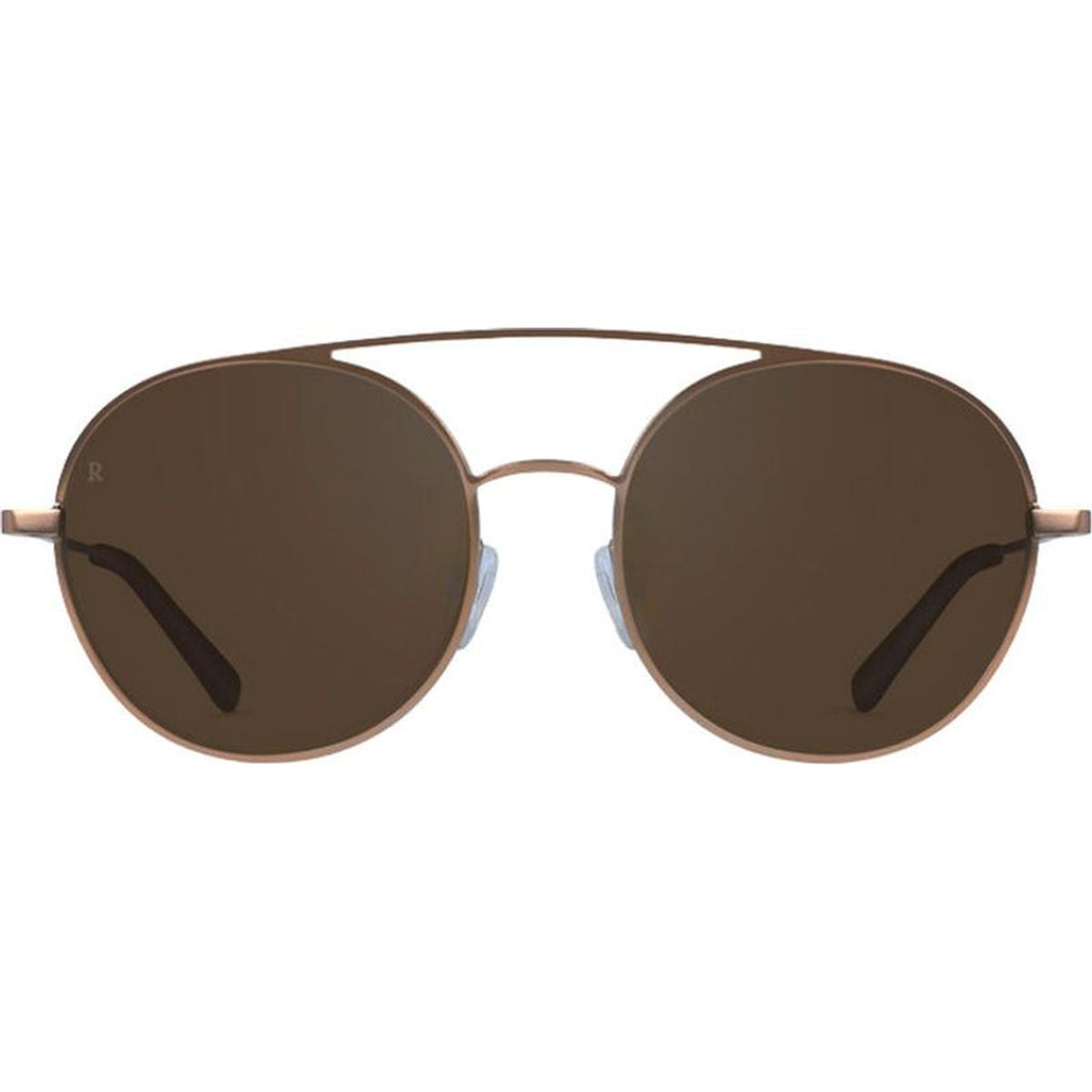 Scripps, Rose Gold/Brown Mirror Lenses