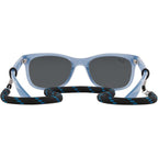 9052S Junior New Wayfarer, Opal Blue/Blue Mirror Lenses