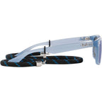 9052S Junior New Wayfarer, Opal Blue/Blue Mirror Lenses