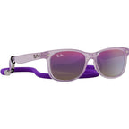 9052S Junior New Wayfarer, Opal Purple/Violet Blue Gradient Lenses
