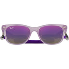 9052S Junior New Wayfarer, Opal Purple/Violet Blue Gradient Lenses