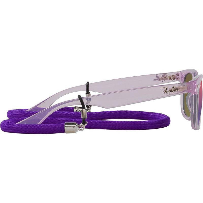 9052S Junior New Wayfarer, Opal Purple/Violet Blue Gradient Lenses