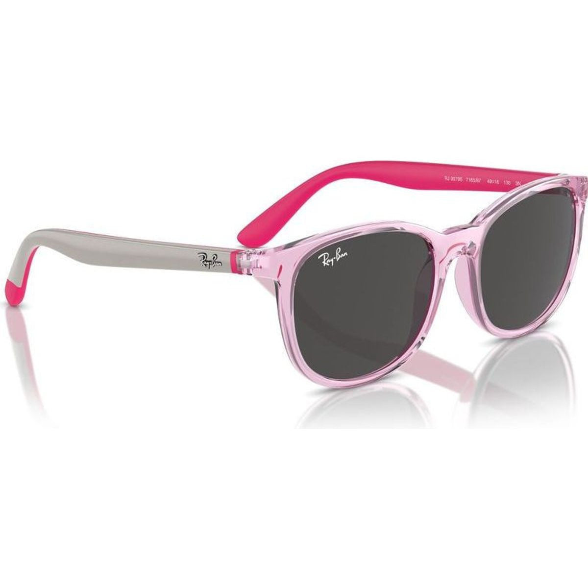 9079S, Transparent Pink/Dark Grey Lenses