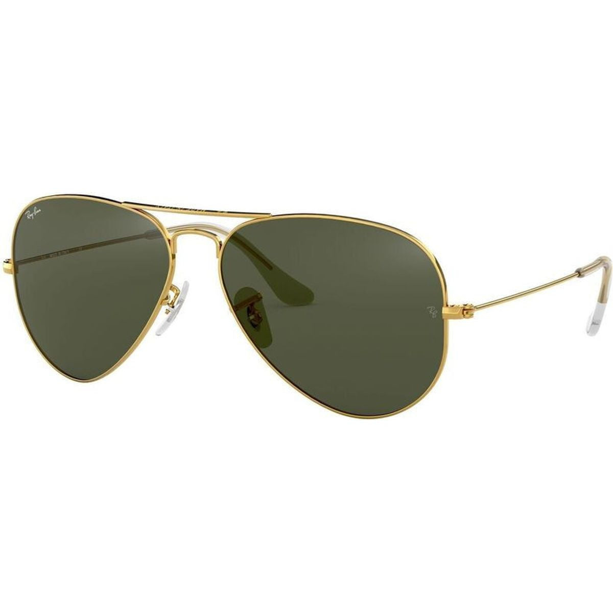 Aviator Classic RB3025, Gold/Grey Green Glass Lenses 58 Eye Size