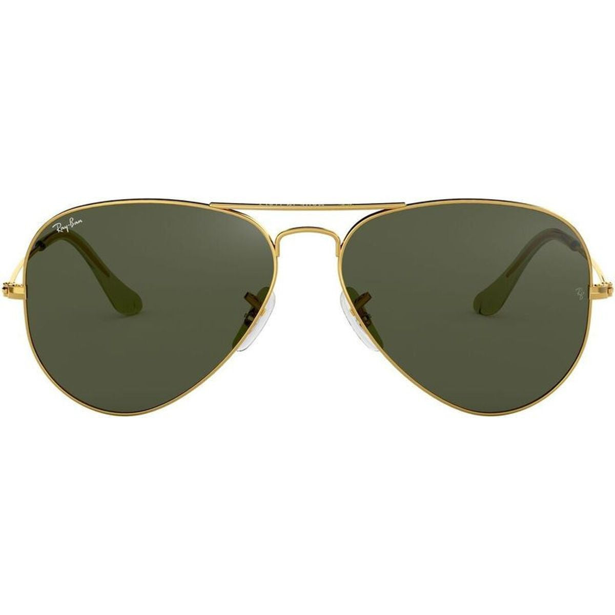 Aviator Classic RB3025, Gold/Grey Green Glass Lenses 58 Eye Size
