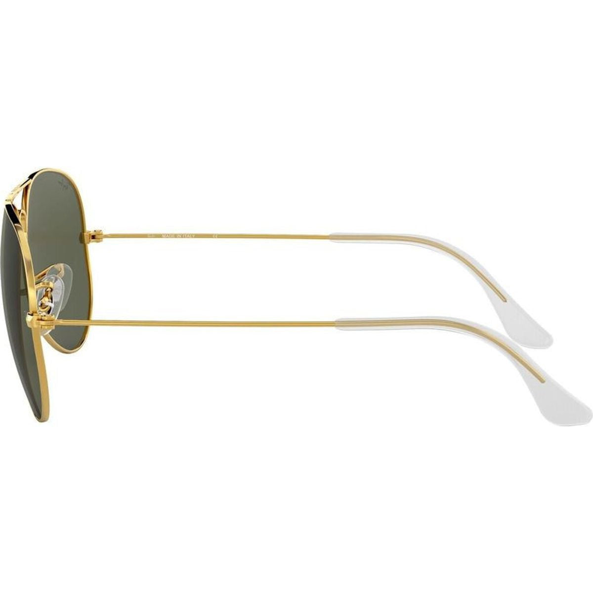 Aviator Classic RB3025, Gold/Grey Green Glass Lenses 58 Eye Size