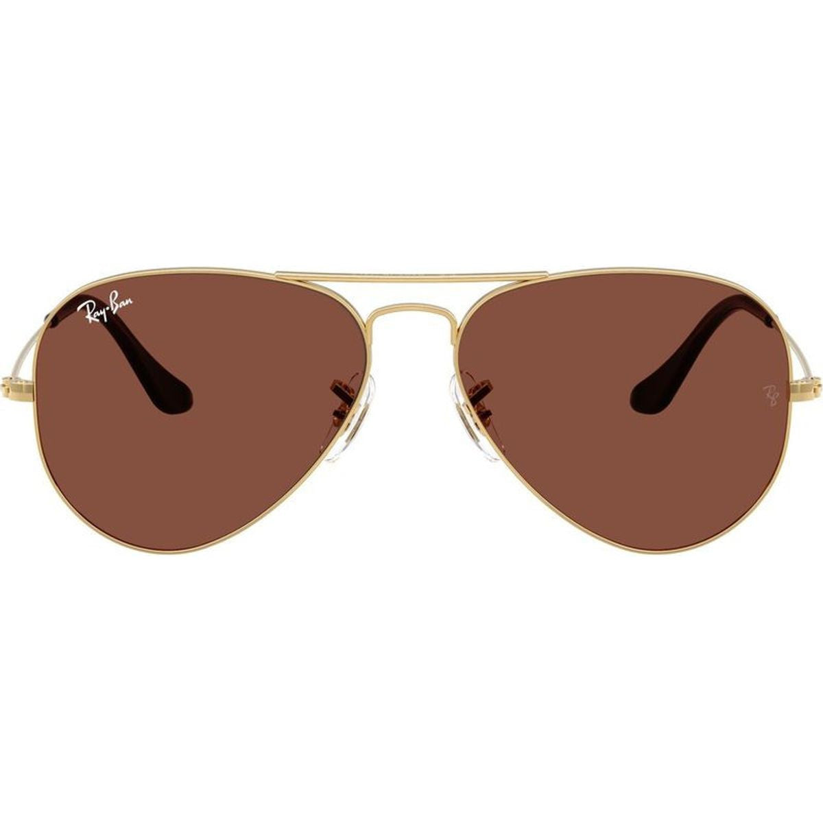 Aviator Classic RB3025, Arista/Red Glass Lenses 58 Eye Size