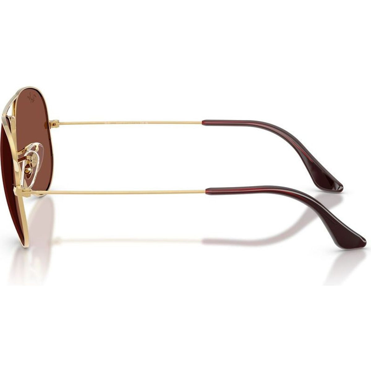Aviator Classic RB3025, Arista/Red Glass Lenses 62 Eye Size