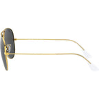 Aviator Classic RB3025, Legend Gold/Black Glass Polarised Lenses 55 Eye Size