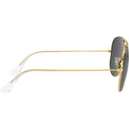 Aviator Classic RB3025, Legend Gold/Black Glass Polarised Lenses 55 Eye Size