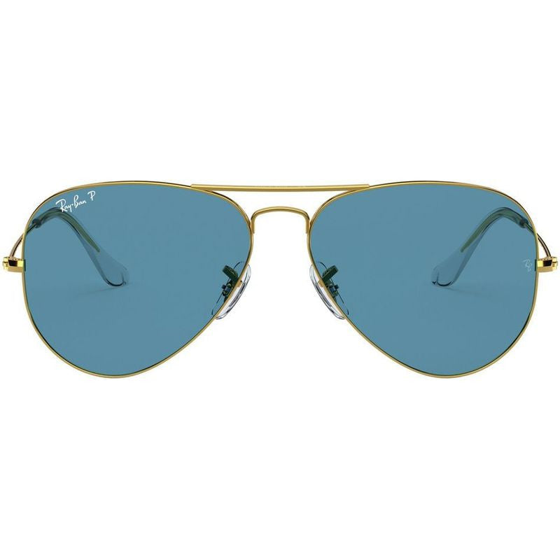 Aviator Classic RB3025, Legend Gold/Blue Glass Polarised Lenses 58 Eye Size
