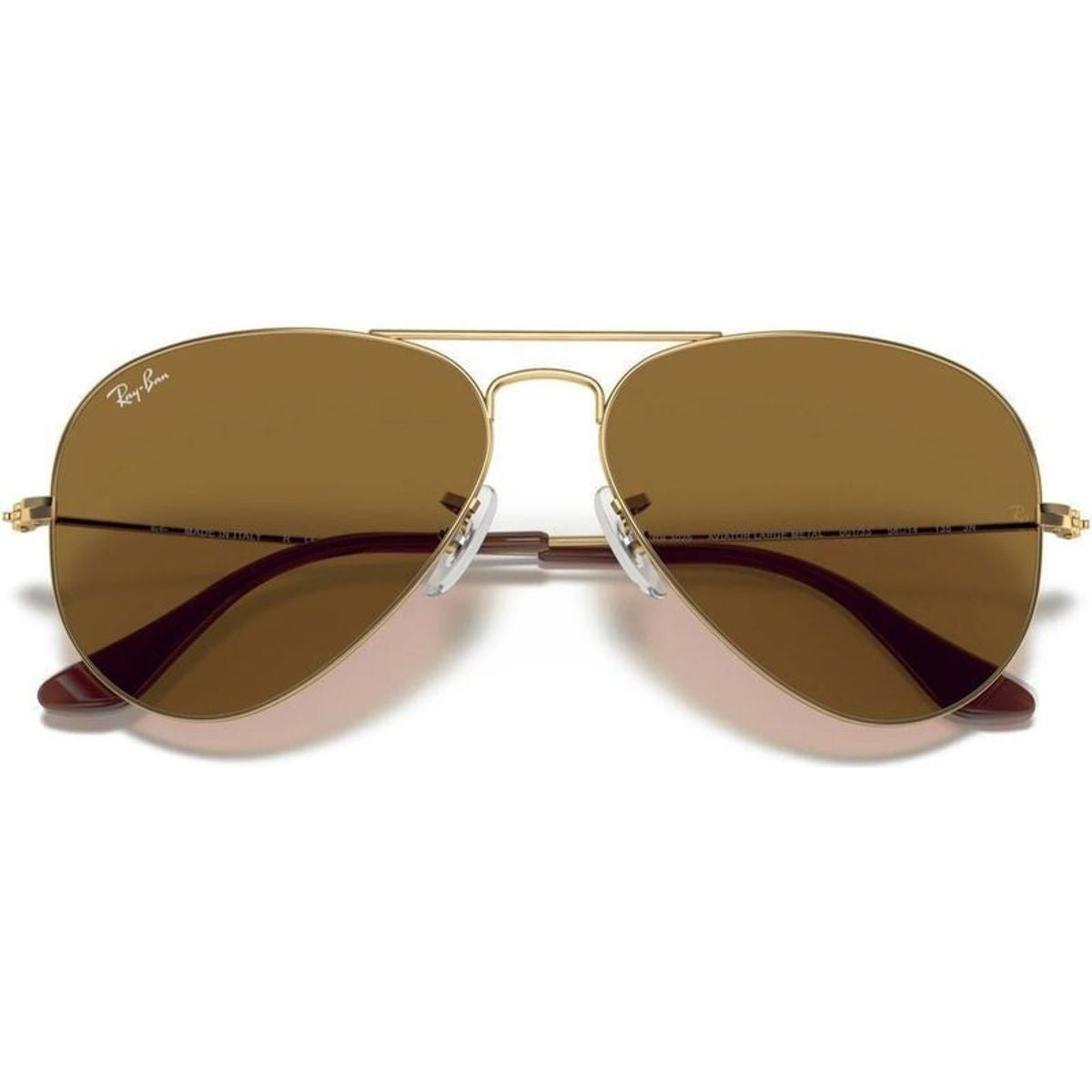 Aviator Classic RB3025, Gold/Brown Glass Lenses 58 Eye Size