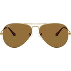 Aviator Classic RB3025, Gold/Brown Glass Lenses 58 Eye Size