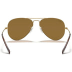 Aviator Classic RB3025, Gold/Brown Glass Lenses 58 Eye Size
