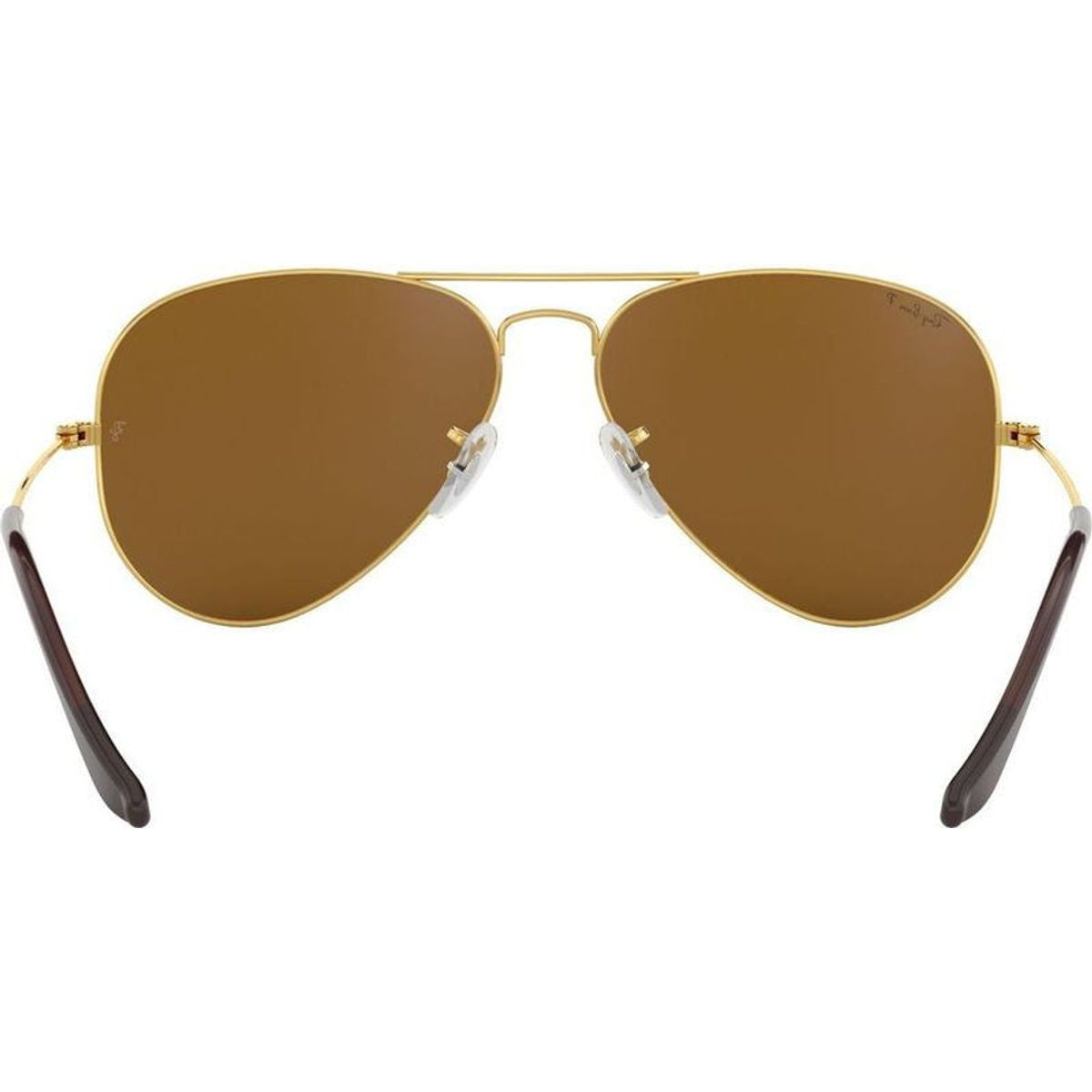 Aviator Classic RB3025, Gold/Brown Glass Polarised Lenses 58 Eye Size