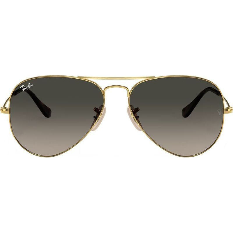Aviator Classic RB3025, Gold/Grey Gradient Glass Lenses 58 Eye Size