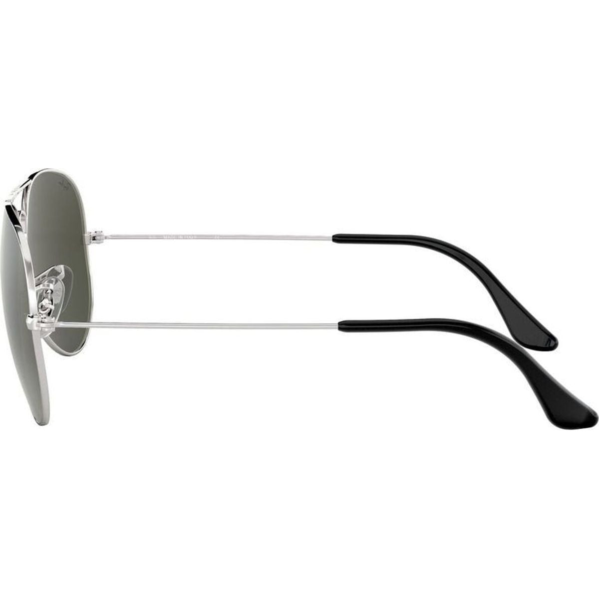 Aviator Classic RB3025, Silver Crystal/Grey Mirror Glass Lenses 62 Eye Size