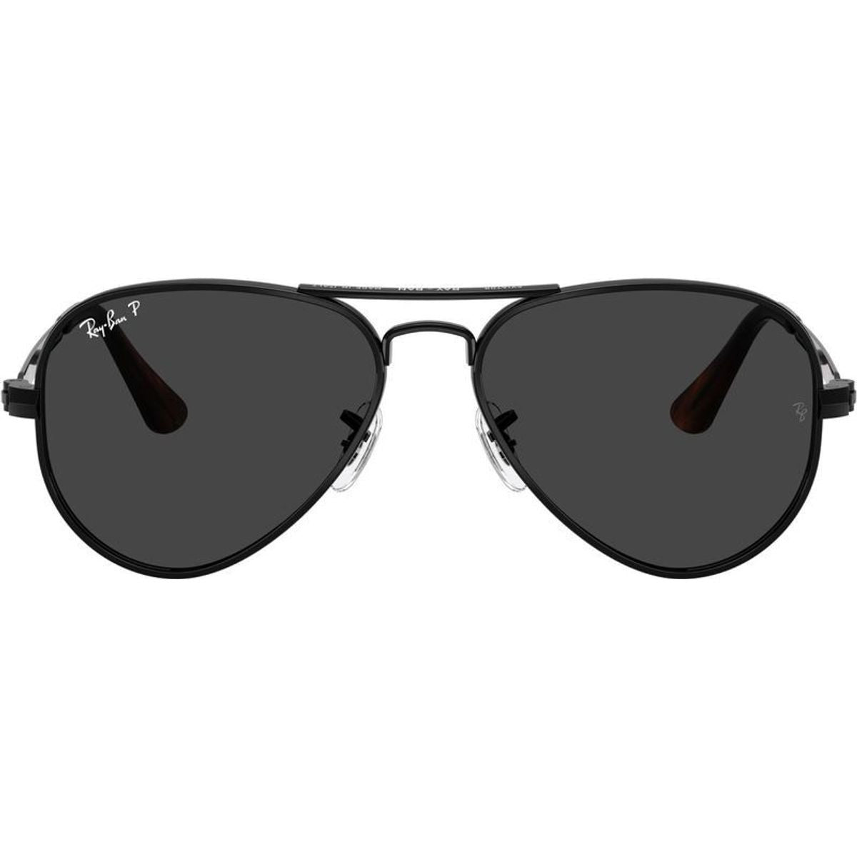 Aviator Max RB3925, Black/Black Polarised Glass Lenses 58 Eye Size