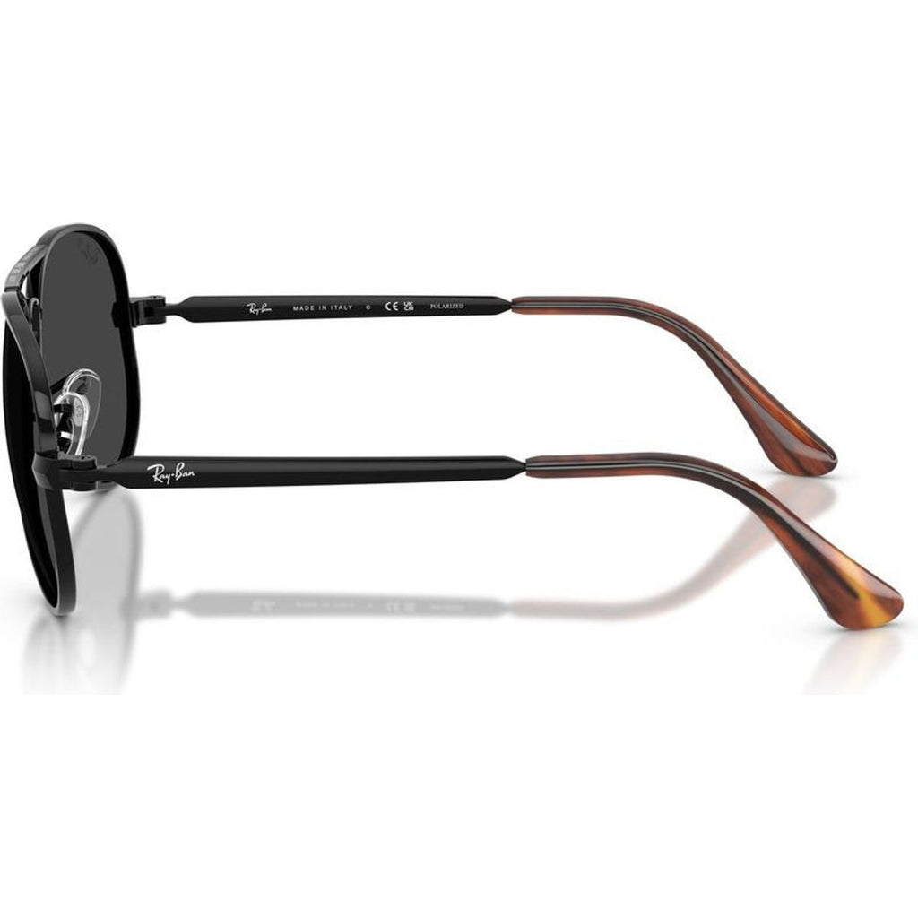 Aviator Max RB3925, Black/Black Polarised Glass Lenses 58 Eye Size