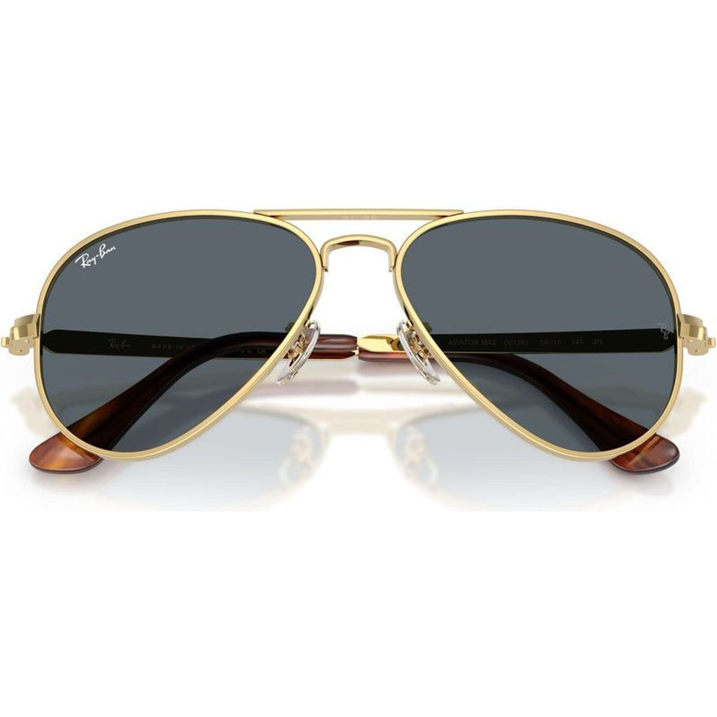 Aviator Max RB3925, Arista/Blue Glass Lenses 62 Eye Size