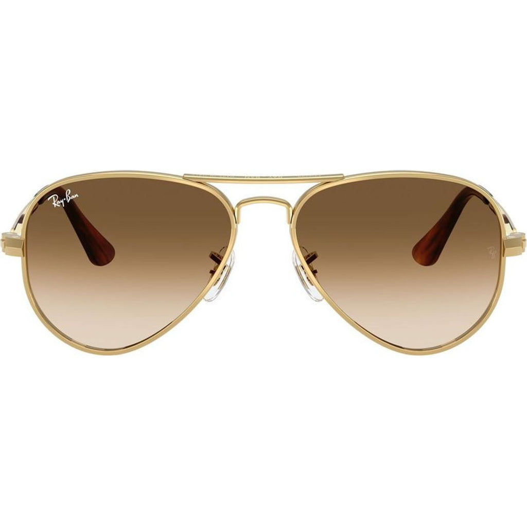 Aviator Max RB3925, Arista/Brown Clear Gradient Glass Lenses 62 Eye Size