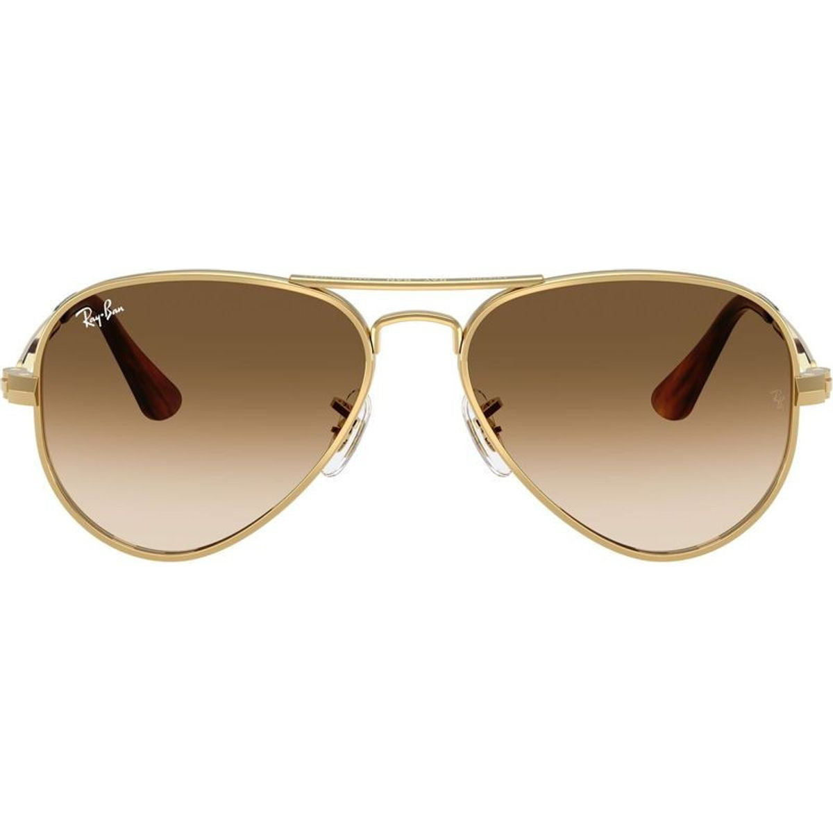 Aviator Max RB3925, Arista/Brown Clear Gradient Glass Lenses 58 Eye Size