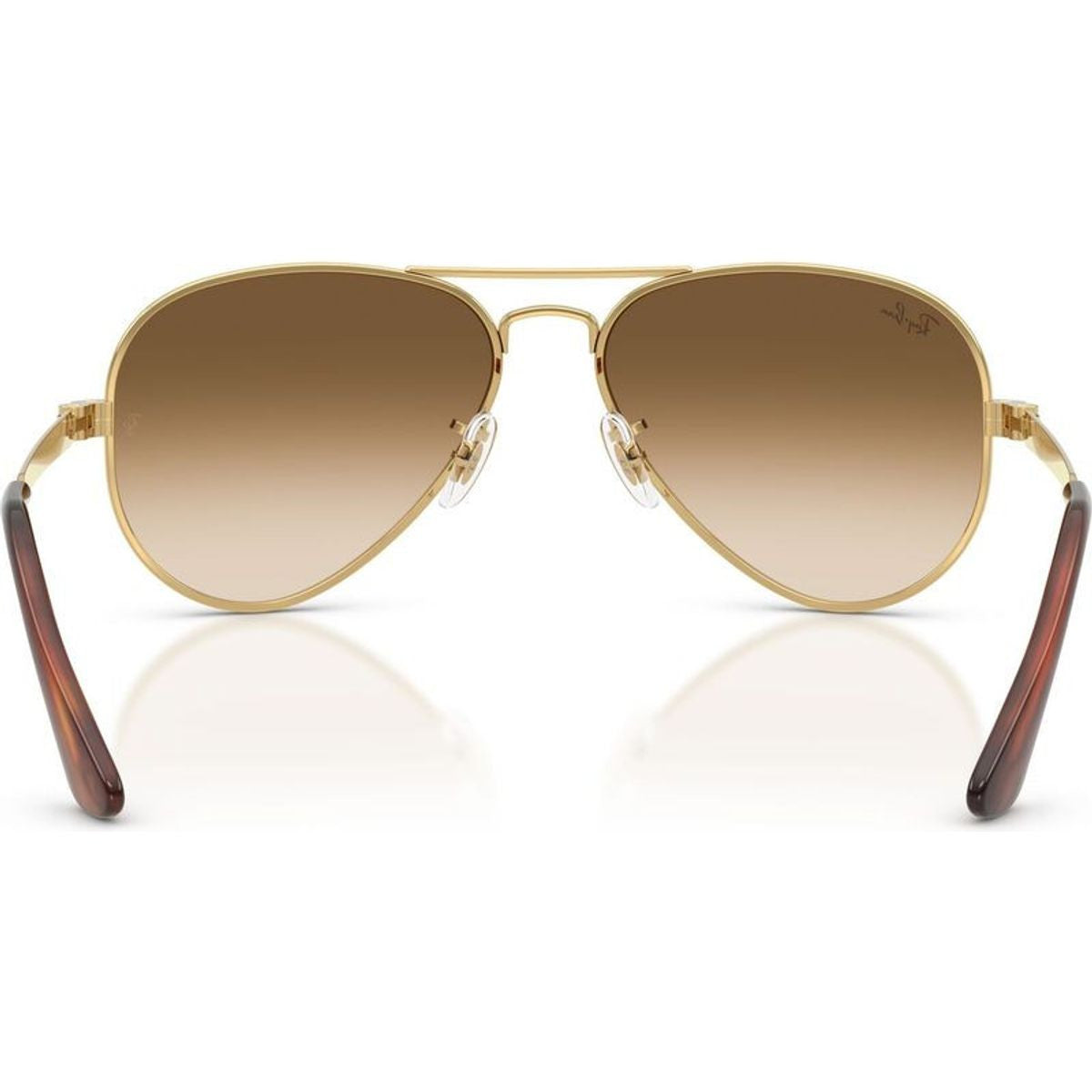 Aviator Max RB3925, Arista/Brown Clear Gradient Glass Lenses 58 Eye Size