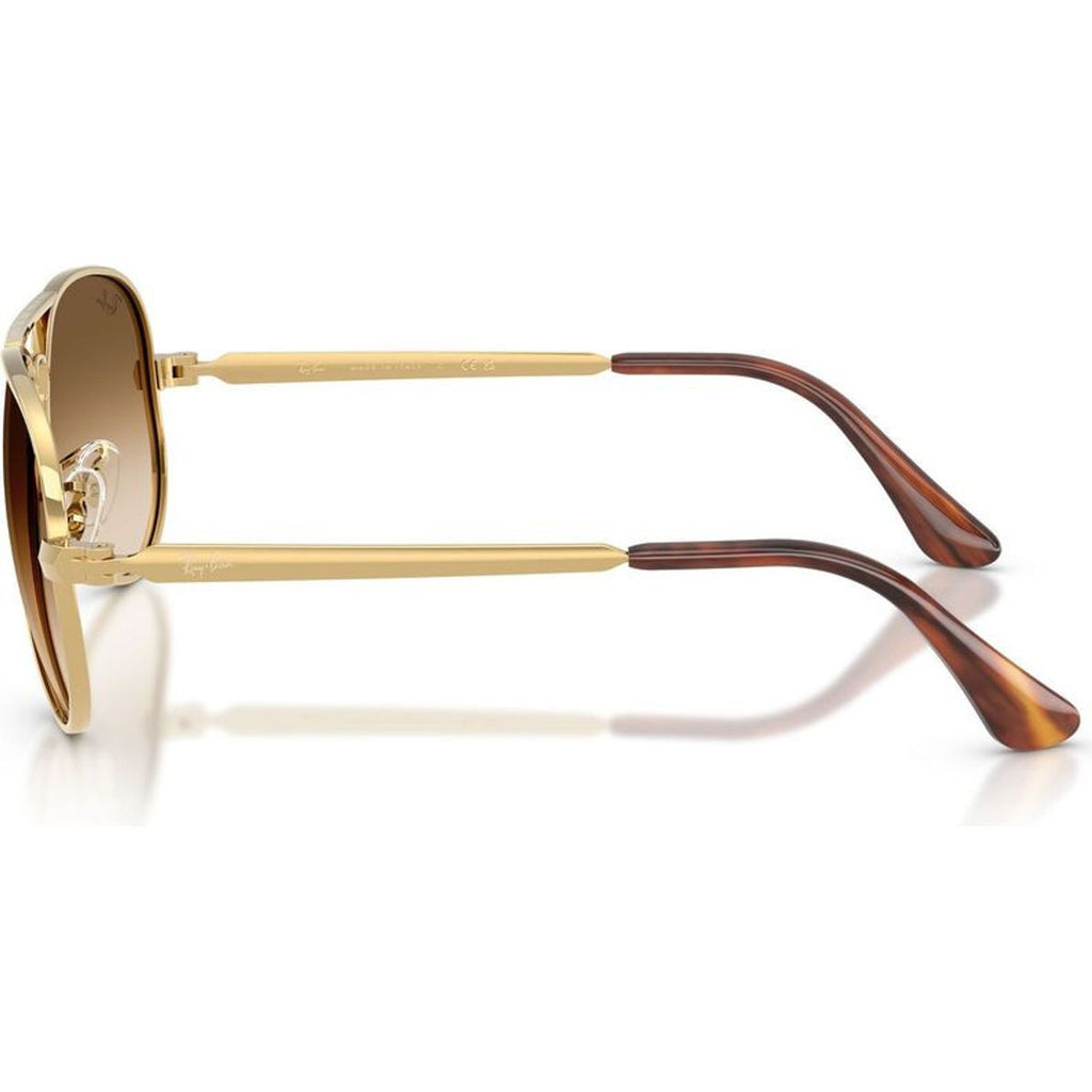 Aviator Max RB3925, Arista/Brown Clear Gradient Glass Lenses 62 Eye Size