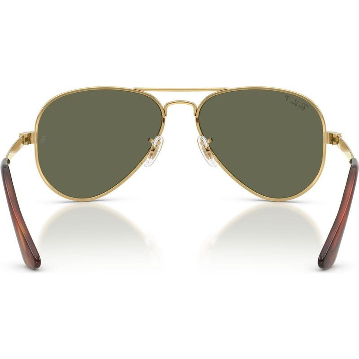 Aviator Max RB3925, Arista/Green Polarised Glass Lenses 58 Eye Size