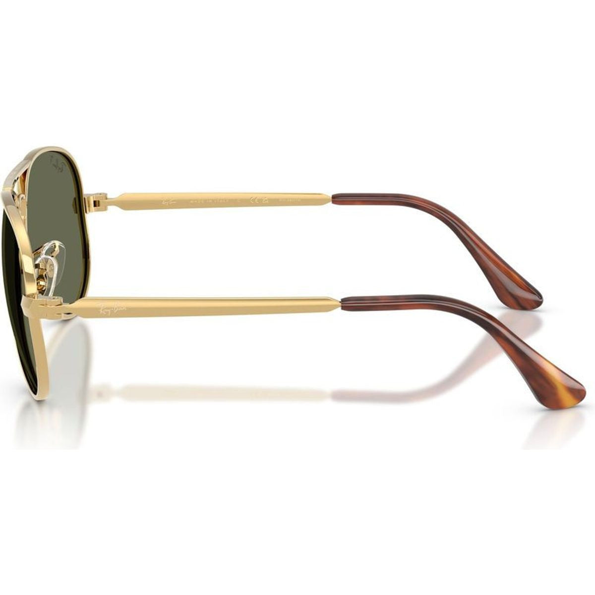 Aviator Max RB3925, Arista/Green Polarised Glass Lenses 58 Eye Size