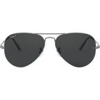 Aviator Metal II RB3689, Gunmetal/Black Polarised Glass Lenses 58 Eye Size