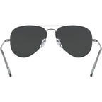 Aviator Metal II RB3689, Gunmetal/Black Polarised Glass Lenses 58 Eye Size