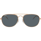 Bain Bridge RB3735, Rose Gold/Blue Glass Lenses 57 Eye Size