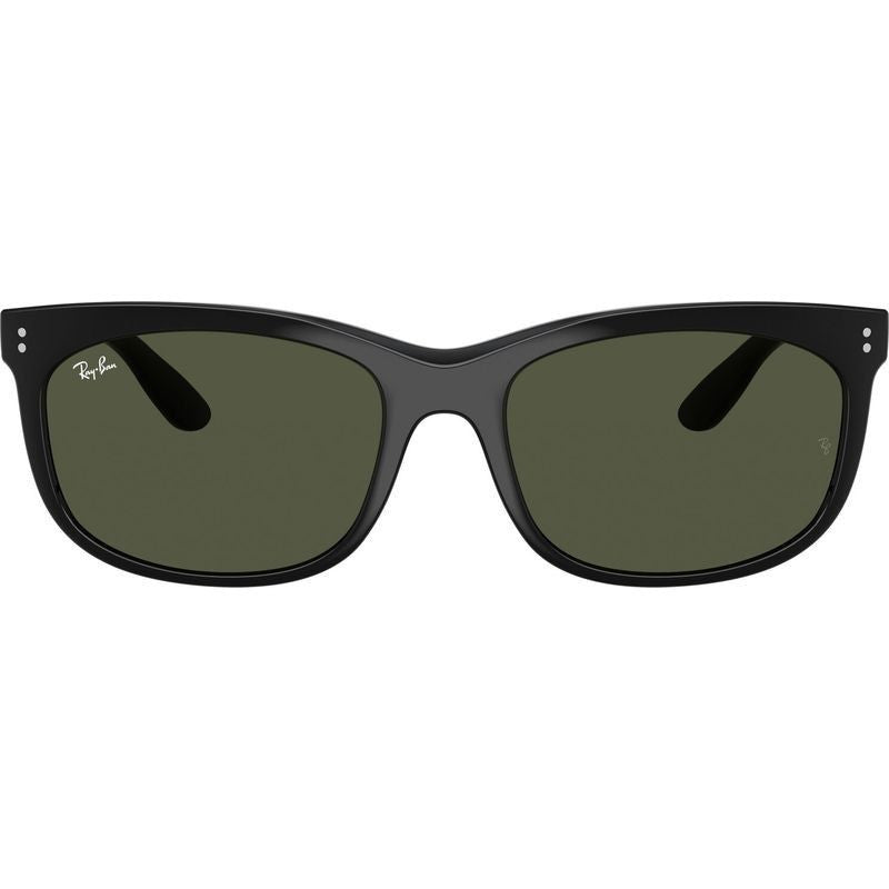 Balorette RB2389, Black/Green Glass Lenses 57 Eye Size