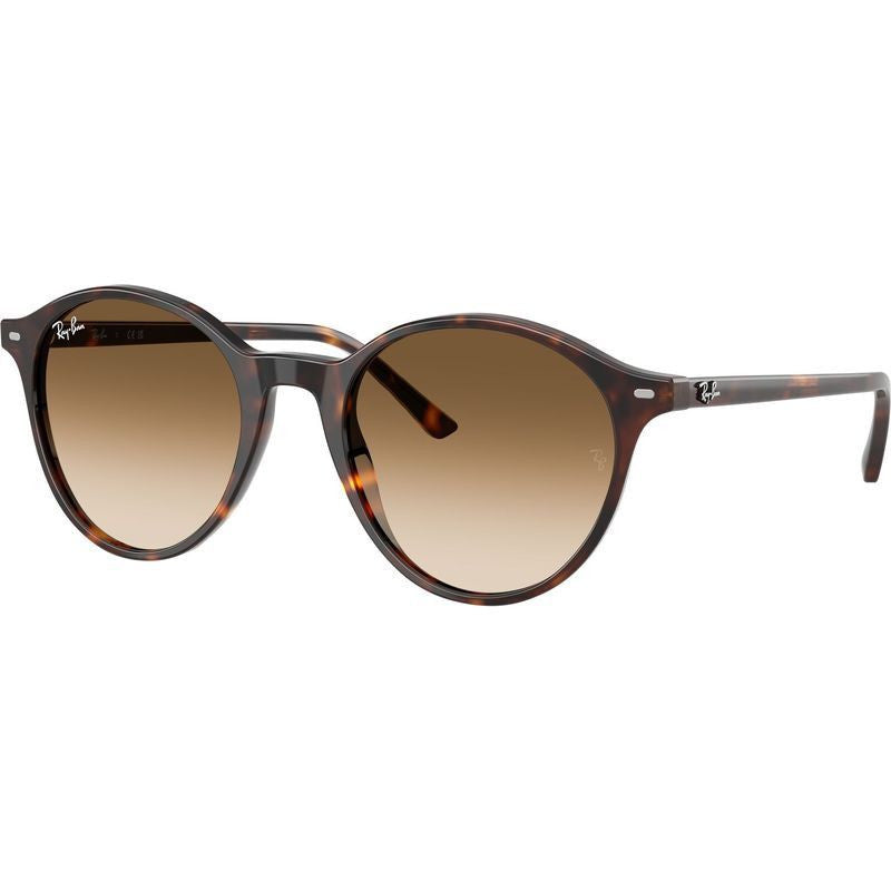 Bernard RB2230, Havana/Brown Clear Gradient Glass Lenses 53 Eye Size