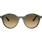 Bernard RB2230, Transparent Shade Fantasy Green/Brown Gradient Glass Lenses 51 Eye Size