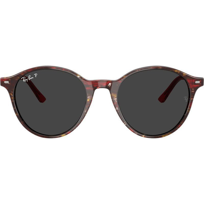 Bernard RB2230, Transparent Shade Fantasy Red/Black Glass Polarised Lenses 51 Eye Size
