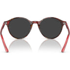 Bernard RB2230, Transparent Shade Fantasy Red/Black Glass Polarised Lenses 51 Eye Size