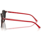 Bernard RB2230, Transparent Shade Fantasy Red/Black Glass Polarised Lenses 51 Eye Size