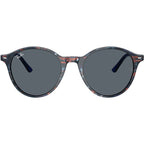 Bernard RB2230, Transparent Shade Fantasy Blue/Blue Glass Lenses 53 Eye Size