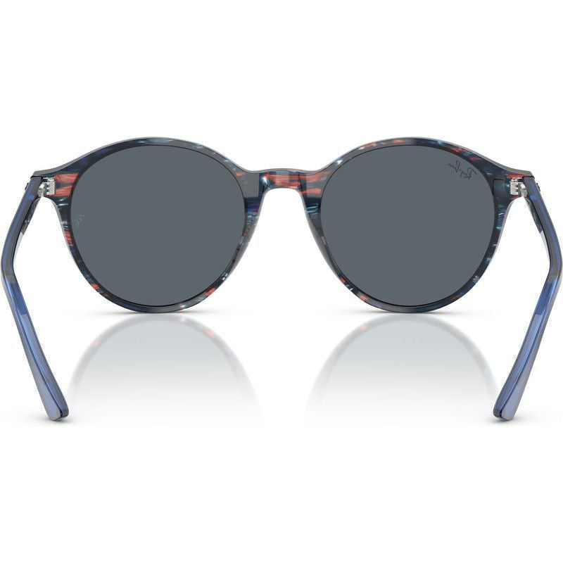 Bernard RB2230, Transparent Shade Fantasy Blue/Blue Glass Lenses 53 Eye Size
