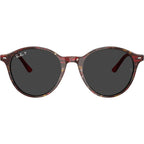 Bernard RB2230, Transparent Shade Fantasy Red/Black Glass Polarised Lenses 53 Eye Size