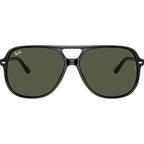Bill RB2198, Black/Green Glass Lenses 60 Eye Size