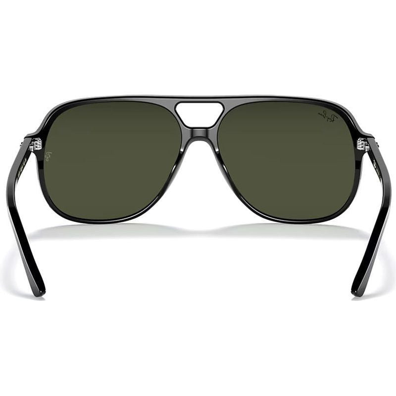 Bill RB2198, Black/Green Glass Lenses 60 Eye Size