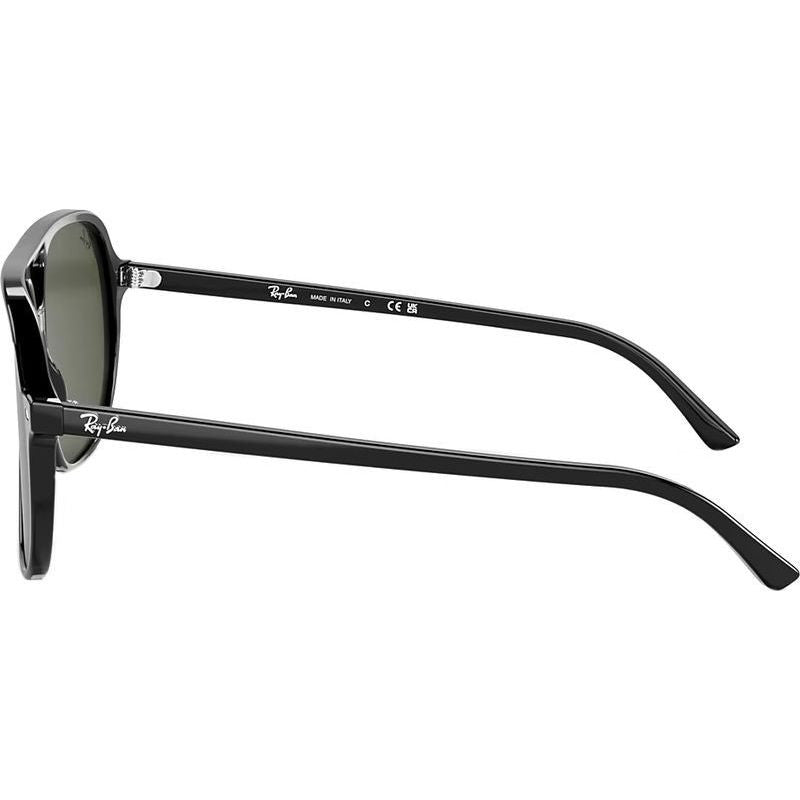Bill RB2198, Black/Green Glass Lenses 60 Eye Size