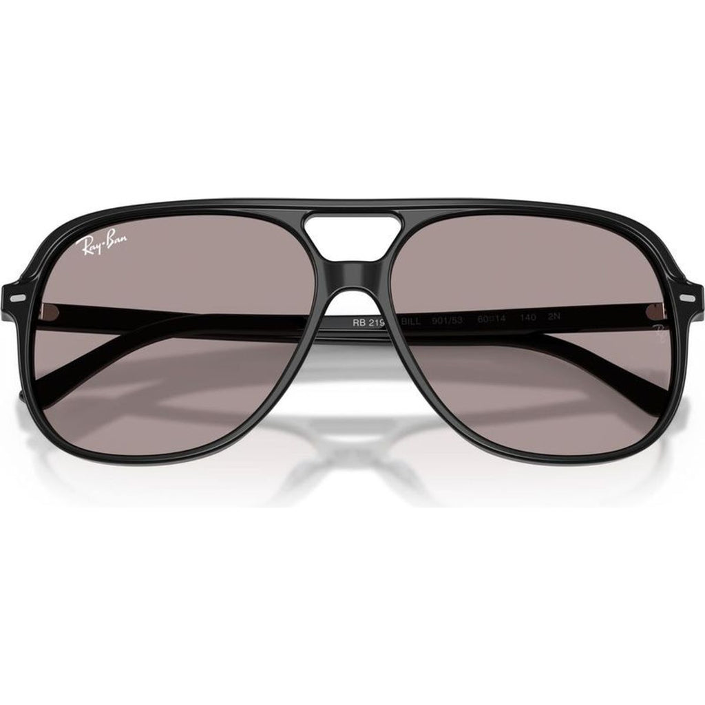 Bill RB2198, Black/Violet Glass Lenses 60 Eye Size